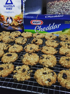 Foto resep Crunchy Oatmeal Raisin Cookies