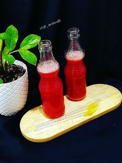 عکسی از دستور شربت هندوانه(دور نریزیم)