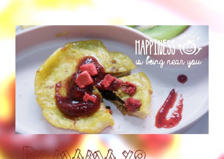 สังขยาอินทผาลัม ราดซอสมิกซ์เบอรี่(BLW)