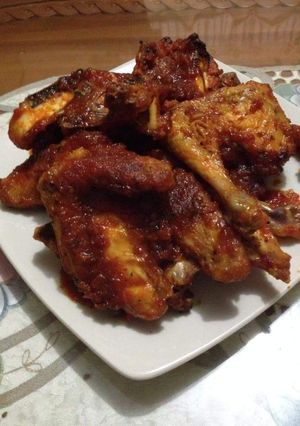 Foto resep Ayam bakar bumbu rujak... 👍