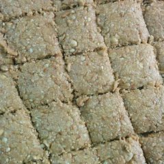 A picture of Til, singdaana aur gur ki chiki (sankrant special).