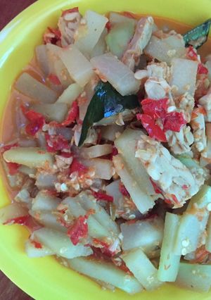 Foto resep Tumis Labu Siam Pedas