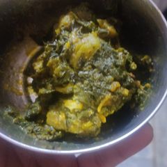 A picture of Methi aloo.