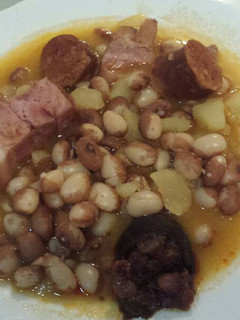 Una foto de Judías pintas con arroz
