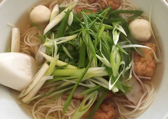 Easiest Way to Make Speedy Somen udon soup