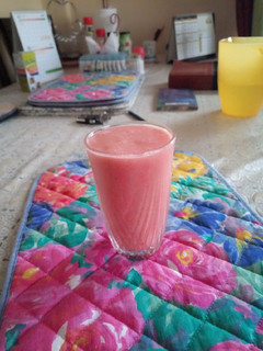 A picture of Strawberry pineapple juice.