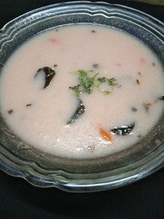 A picture of Beetroot kadhi.