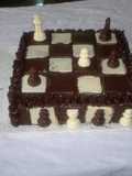 Torta tablero ajedrez