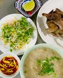 Cháo bồ câu đậu xanh ngon bổ