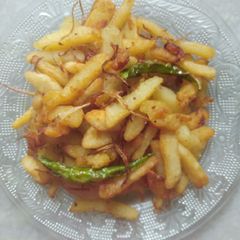 A picture of Crispy Aloo Fry.