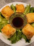 Cantoneses Crispy Shrimp Tofu