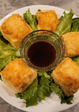 Foto resep Cantoneses Crispy Shrimp Tofu