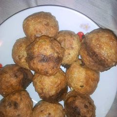 A picture of Yam balls #EnuguState.