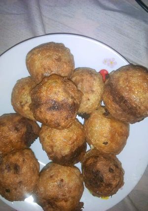 A picture of Yam balls #EnuguState.