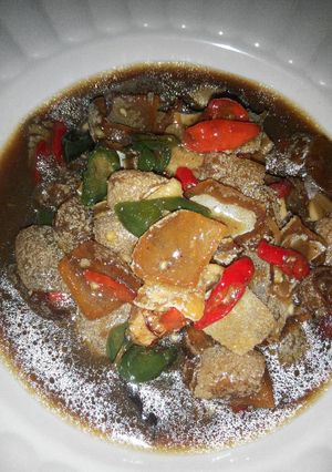 Foto resep Oseng Kikil Mercon