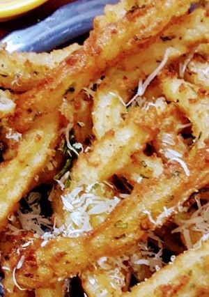 A picture of Basil Stick with Cottage Cheese.