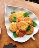 Chả đậu xanh đậu hũ viên chiên