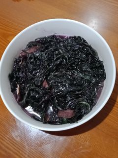 黑麻油薑片炒紅鳳菜 的食譜成品照片