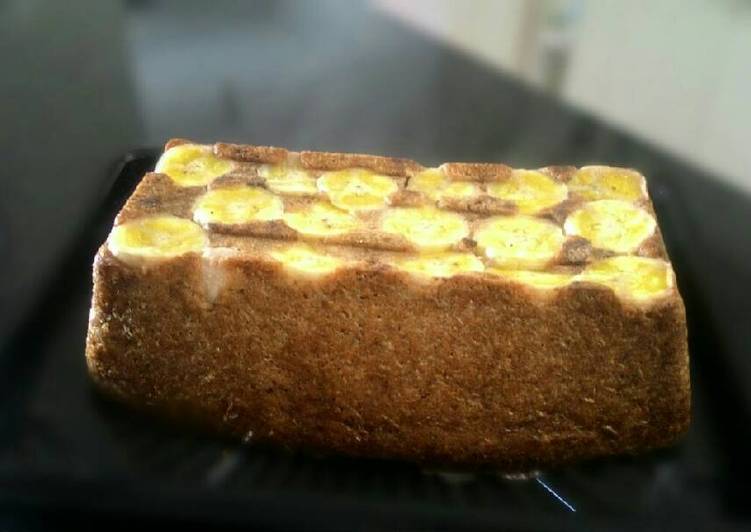 Bolo de Banana e Aveia
