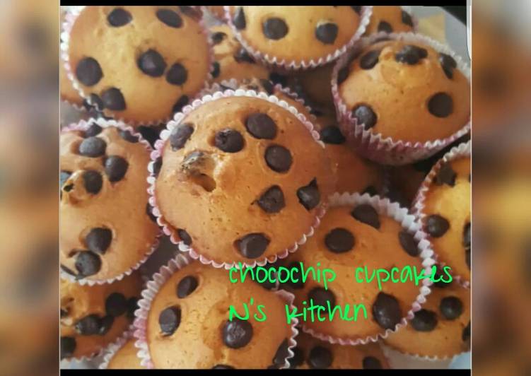 Resep Chocochip cupcakes, Sempurna