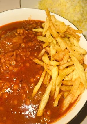 عکسی از دستور خورش قیمه