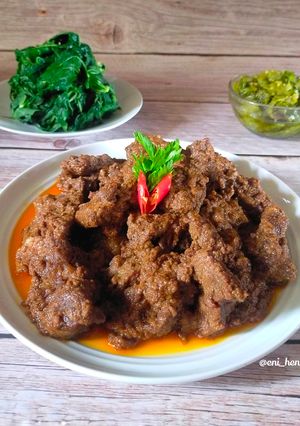 Foto resep 1076. Rendang khas Padang praktis
