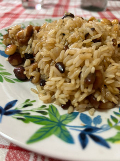 Una foto de Arroz basmati con frutos secos y especias