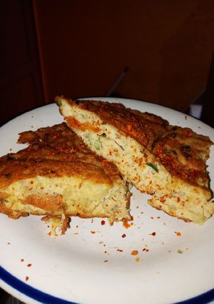 Foto resep Telur dadar kentang keju