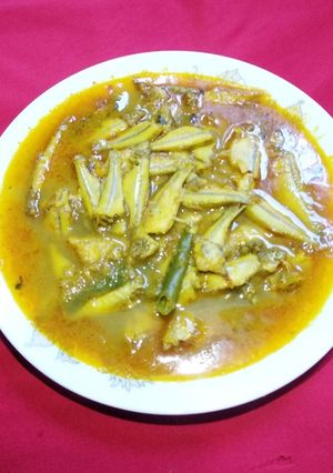 মলা মাছ কারি রেসিপির প্রধান ছবি