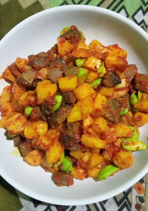 Foto resep Sambel goreng kentang ati ala akuh