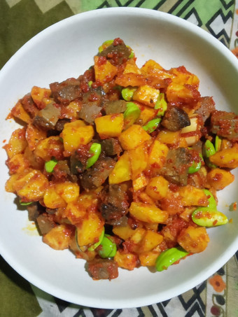 Resep Sambel goreng kentang ati ala akuh Sederhana Dan Enak