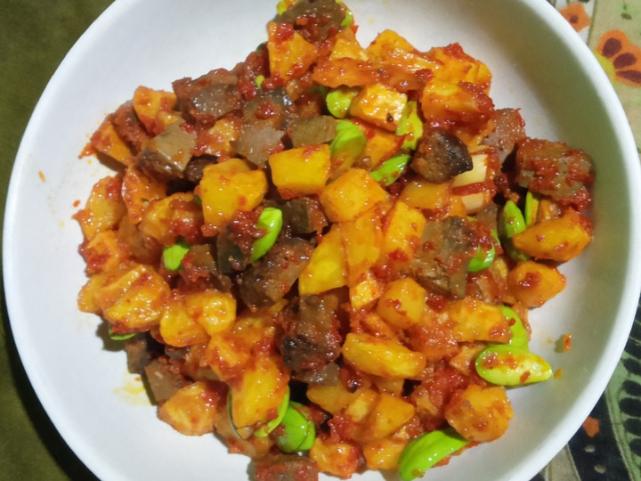 Resep Sambel goreng kentang ati ala akuh Sederhana Dan Enak