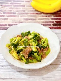 Foto resep Brokoli cah sapi