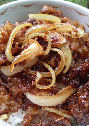 Foto resep Beef bowl yoshinoya