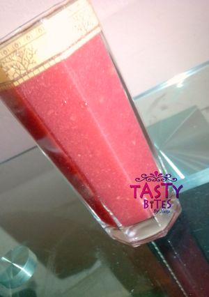 A picture of Beet Apple juice.
