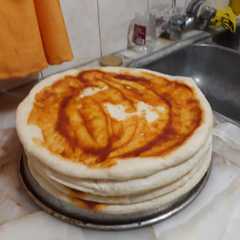 Una foto de Prepizza casera