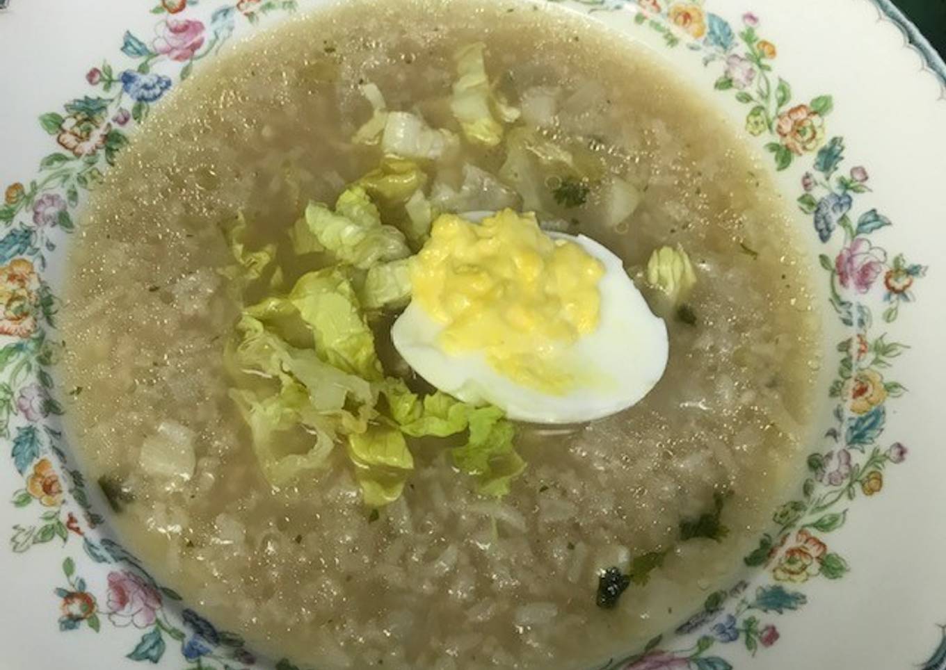Arroz caldo filipino