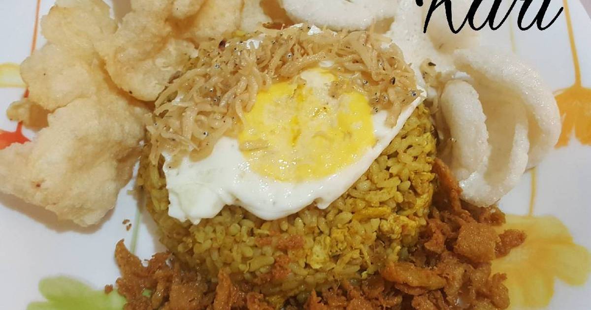 Resep Nasi Goreng Kari Oleh Mel Z Cookpad