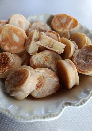 Una foto de Mini Pancakes de Banana