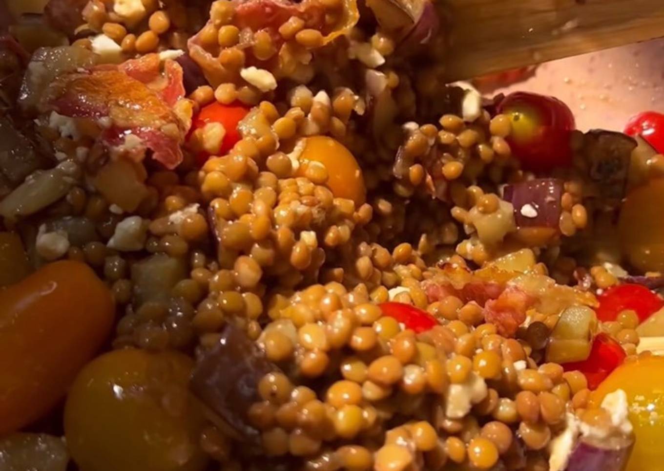 Amanida de llenties