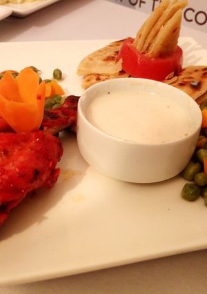 A picture of Roasted Tandori Chicken.
