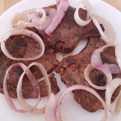 A picture of Pork steak.