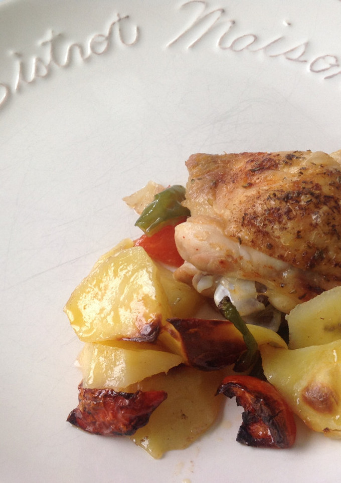 Una foto de Pollo a la española