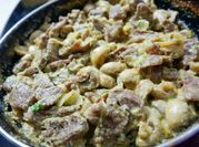 Gambar beef stroganoff