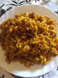 Arroz con pechugas de pollo muy sencillo