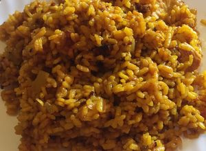 Foto principal de Arroz con pechugas de pollo muy sencillo