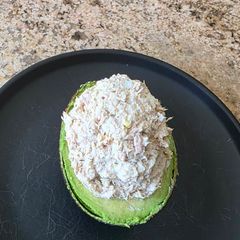 A picture of Stuffed avocado.