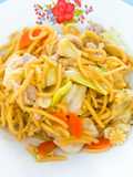 ผัดยากิโซบะ #กินผักรักสุขภาพ5