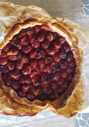 Une photo de Tarte aux prunes