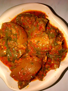 A picture of Oxtail stew.